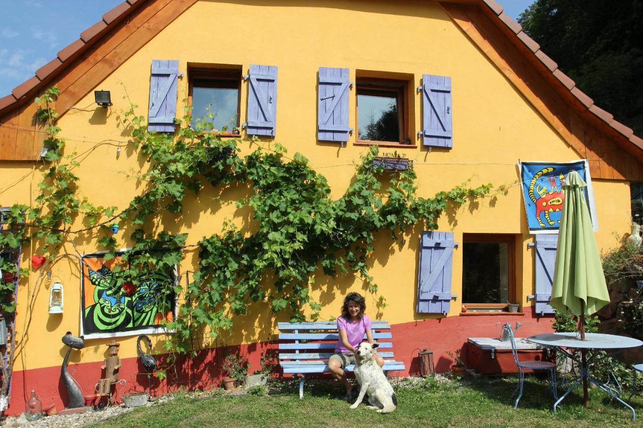 Hotel Abri De Jardin Amenage, Chambre Camping Glamour Lalaye Esterno foto