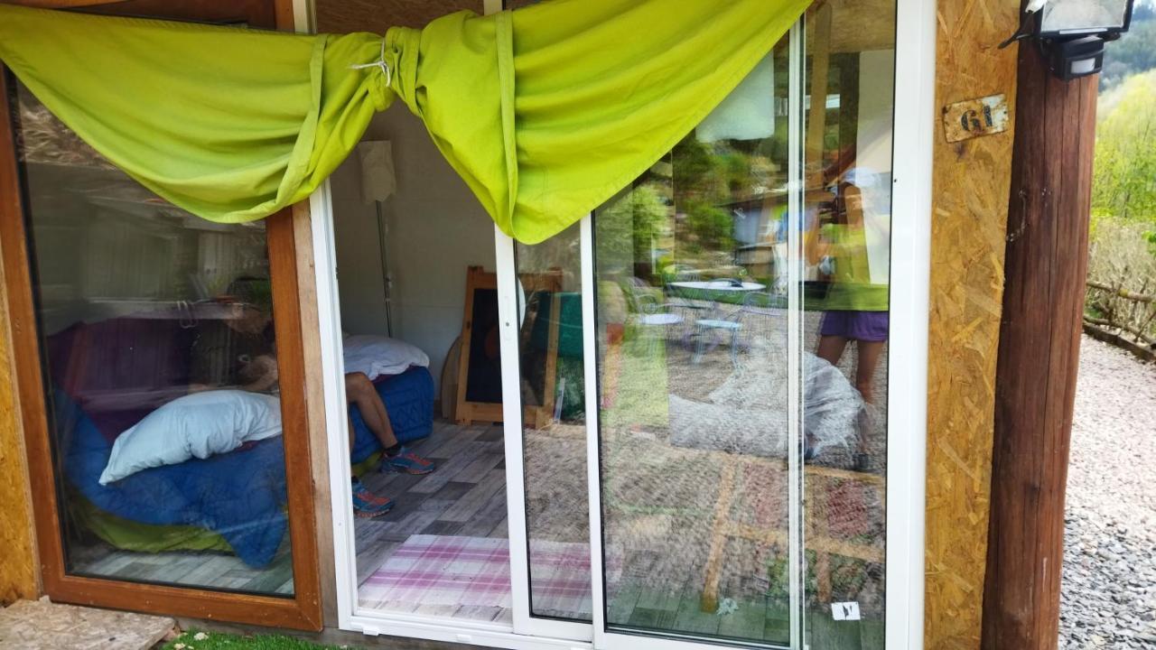 Hotel Abri De Jardin Amenage, Chambre Camping Glamour Lalaye Esterno foto